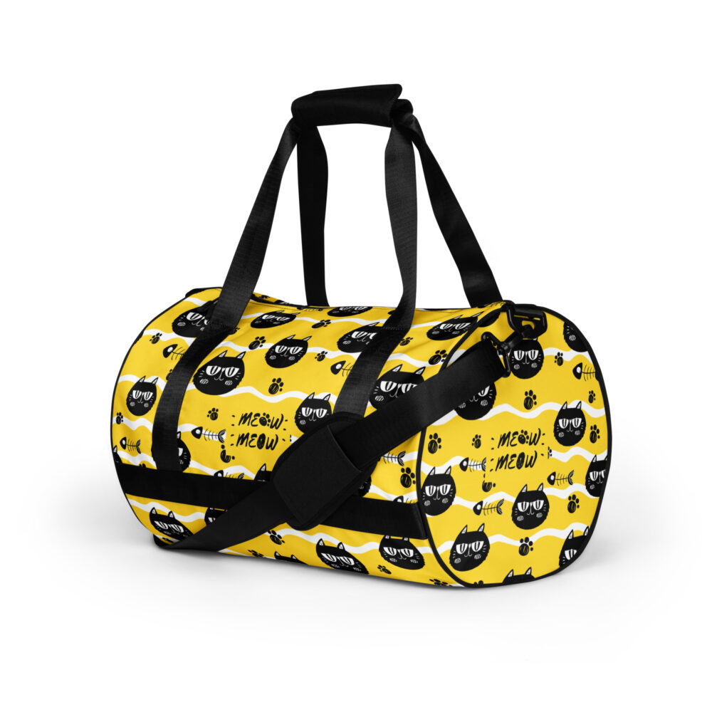 Borsone Sport Yellow Wave Midi - immagine 8