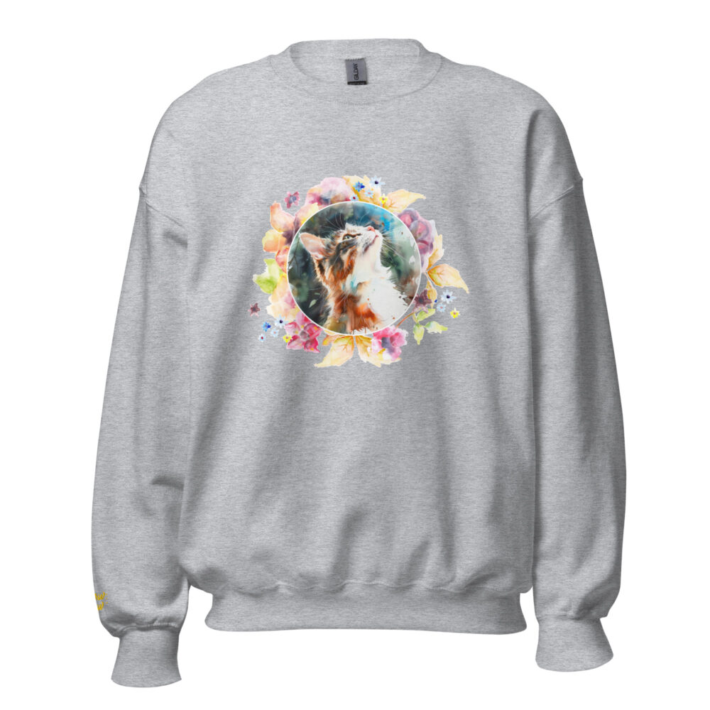 Felpa Girocollo Blossom Cat - immagine 44