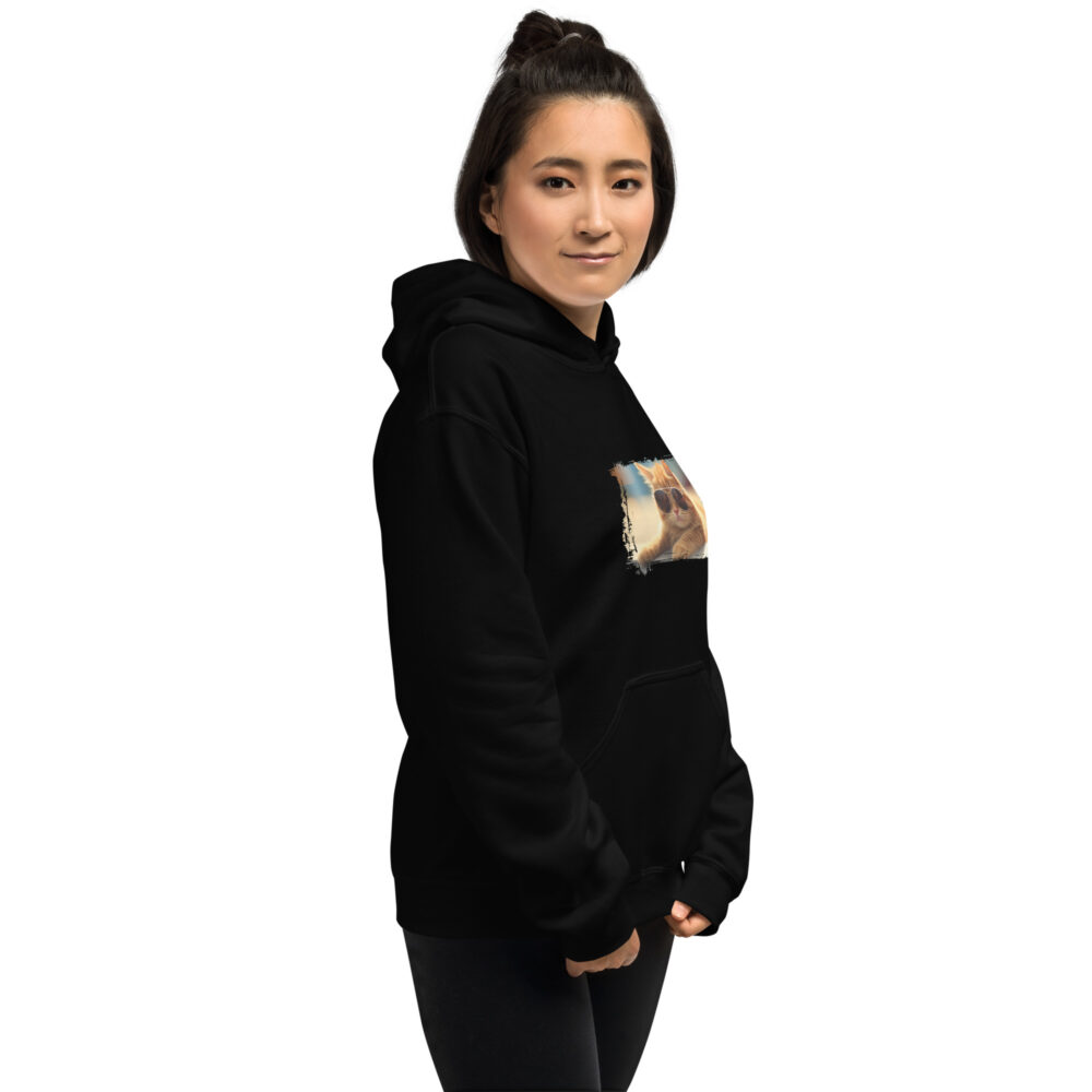 Golden Hour Aviator Cat Hoodie - immagine 3